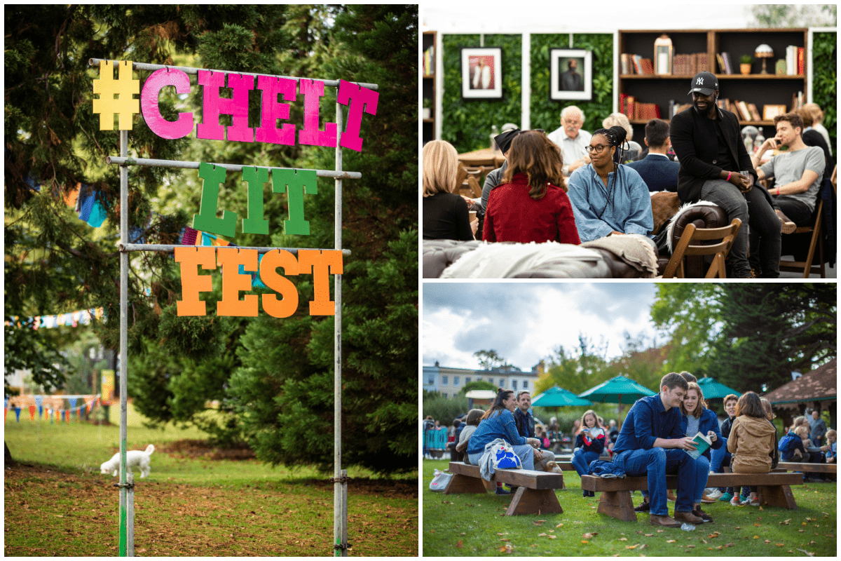 Cheltenham Literature Festival 2022 - the Festival Village